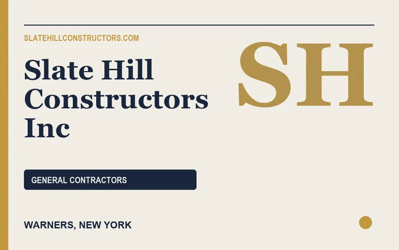 Slate Hill Constructors Inc in Warners, New York