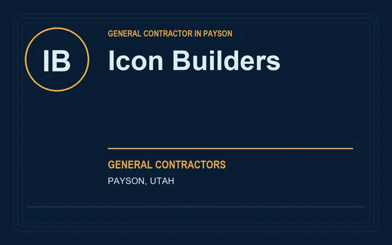 Icon Builders in Payson, Utah