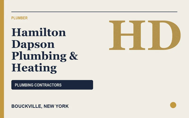 Hamilton Dapson Plumbing & Heating in Bouckville, New York