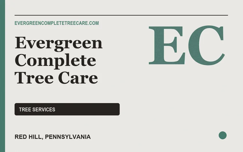 Evergreen Complete Tree Care in Red Hill, Pennsylvania