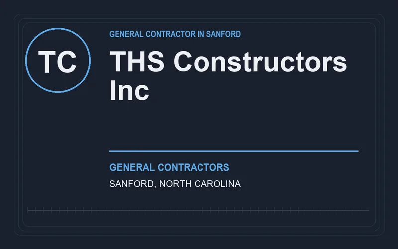 THS Constructors Inc in Sanford, North Carolina