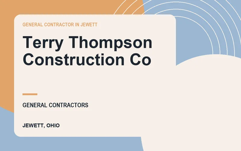 Terry Thompson Construction Co in Jewett, Ohio