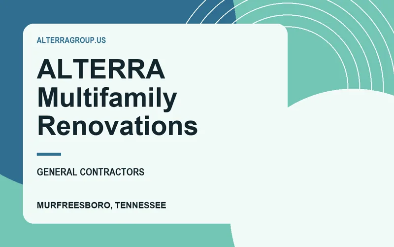 ALTERRA Multifamily Renovations in Murfreesboro, Tennessee