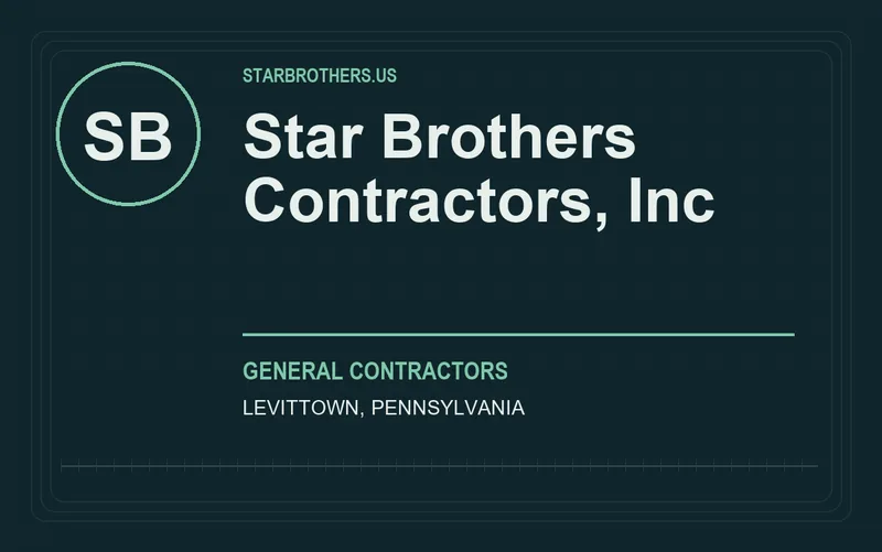 Star Brothers Contractors, Inc in Levittown, Pennsylvania