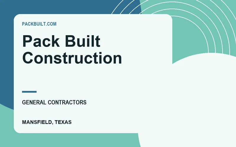 Pack Built Construction in Mansfield, Texas
