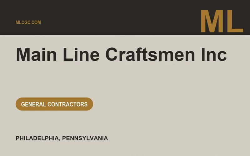 Main Line Craftsmen Inc in Philadelphia, Pennsylvania