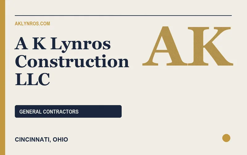 A K Lynros Construction LLC in Cincinnati, Ohio