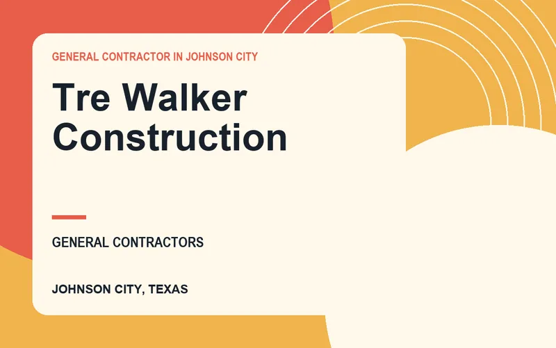 Tre Walker Construction in Johnson City, Texas
