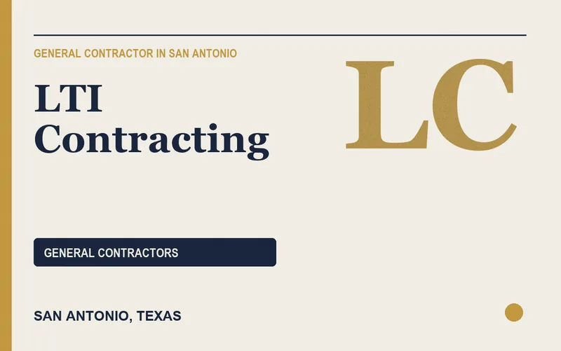 LTI Contracting in San Antonio, Texas