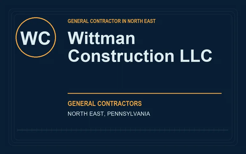 Wittman Construction LLC in North East, Pennsylvania