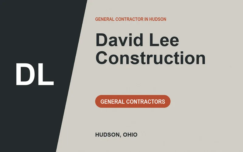 David Lee Construction in Hudson, Ohio