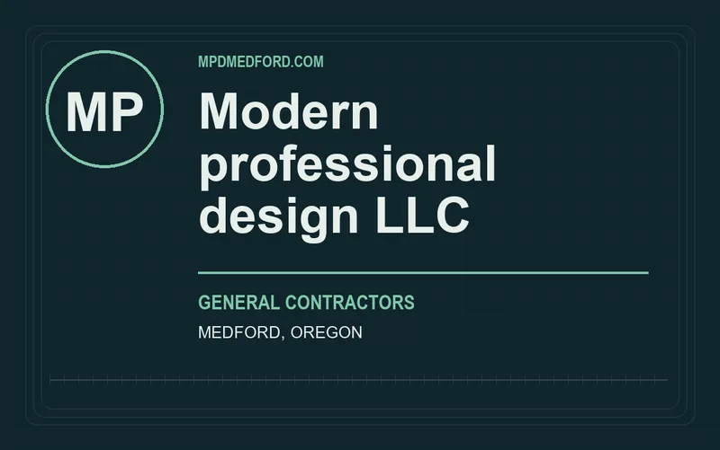 Modern professional design llc in Medford, Oregon