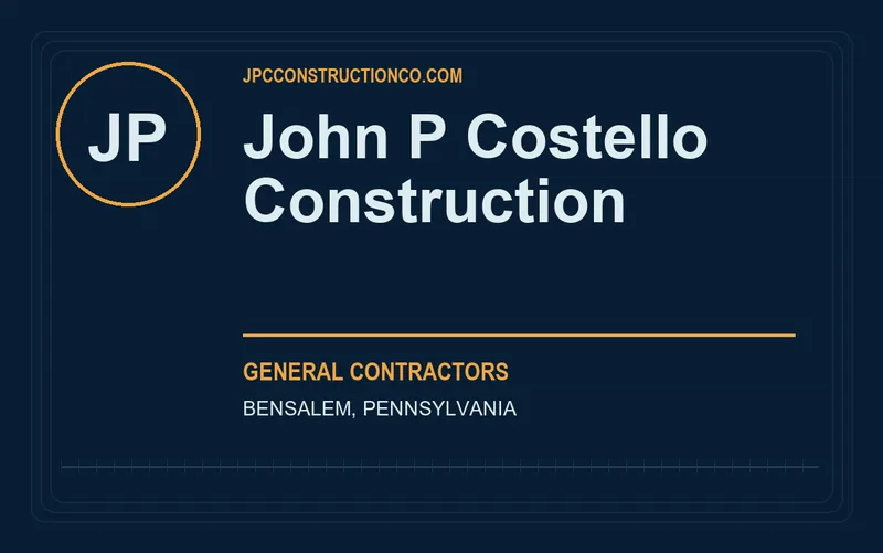 John P Costello Construction in Bensalem, Pennsylvania