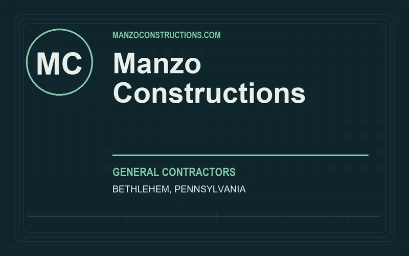 Manzo Constructions in Bethlehem, Pennsylvania