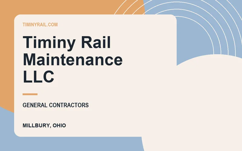 Timiny Rail Maintenance LLC in Millbury, Ohio
