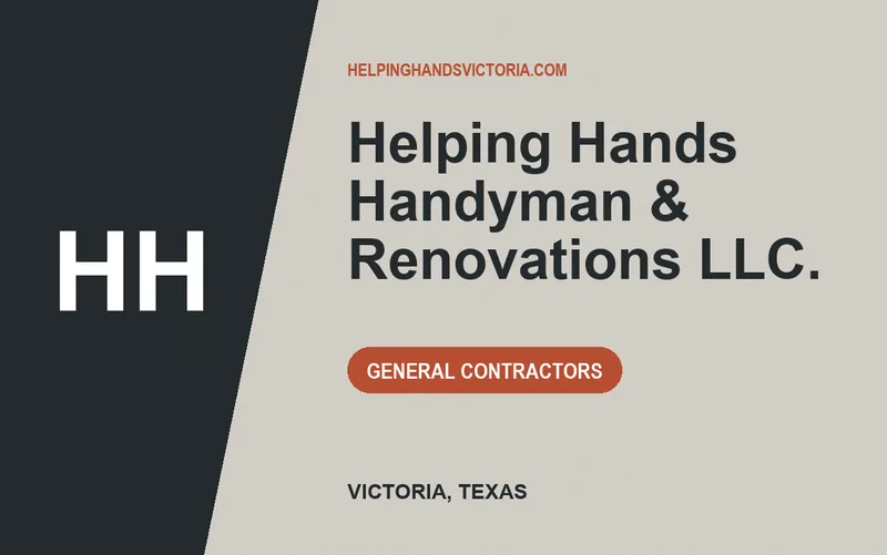 Helping Hands Handyman & Renovations LLC. in Victoria, Texas