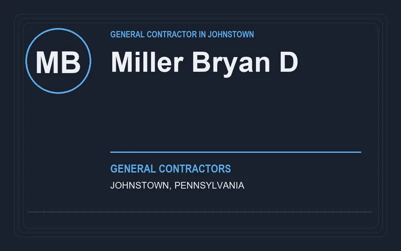 Miller Bryan D in Johnstown, Pennsylvania
