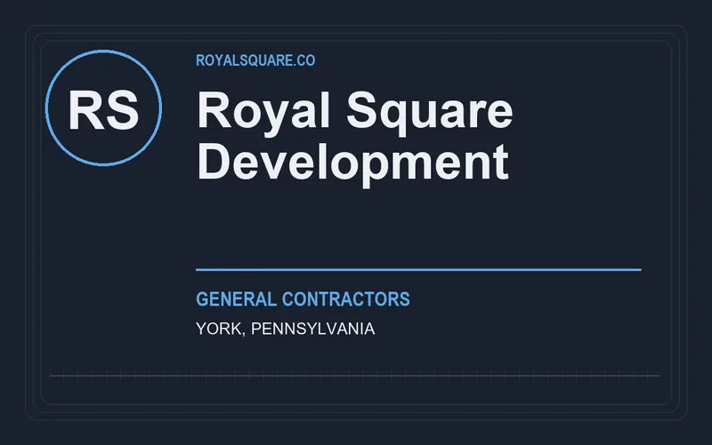 Royal Square Development in York, Pennsylvania