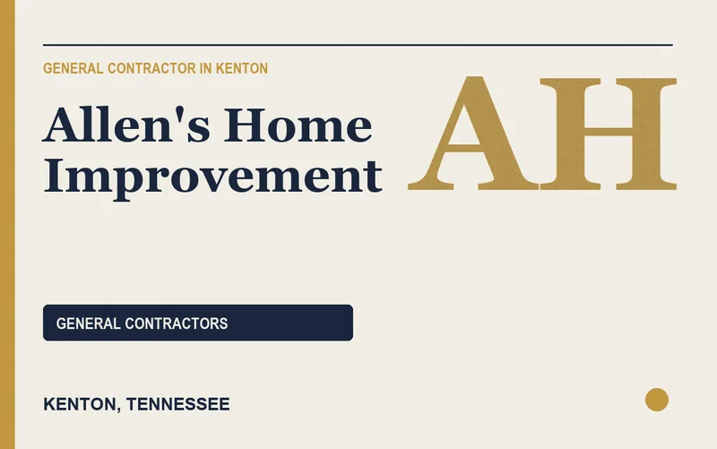 Allen's Home Improvement in Kenton, Tennessee