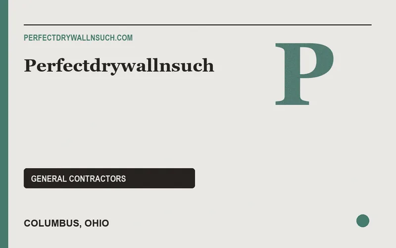 Perfectdrywallnsuch in Columbus, Ohio