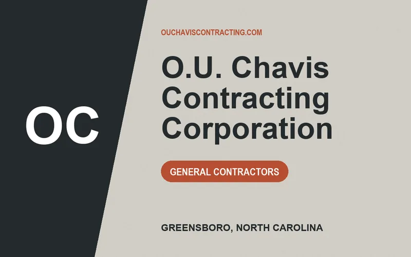 O.U. Chavis Contracting Corporation in Greensboro, North Carolina