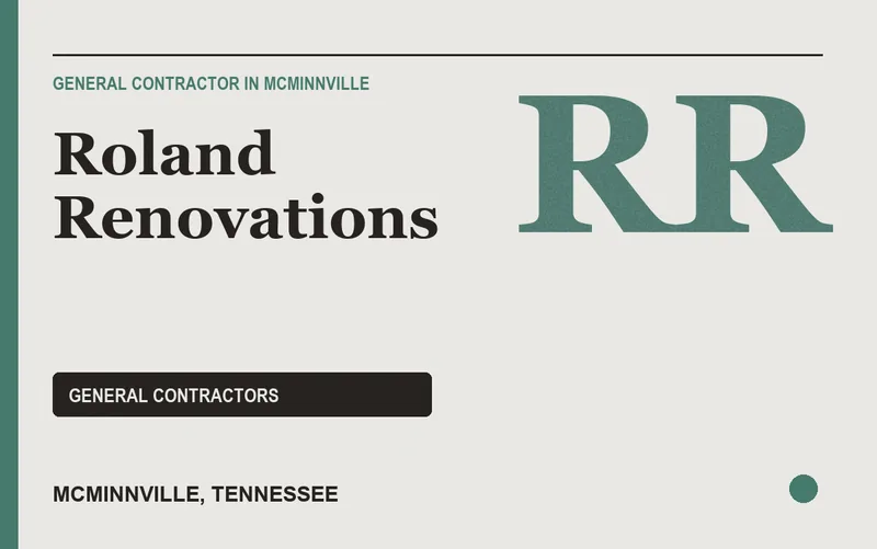 Roland Renovations in McMinnville, Tennessee