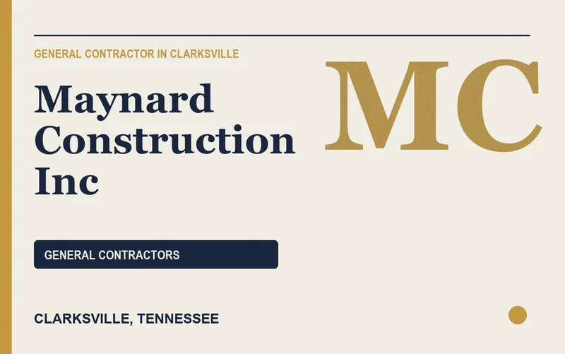 Maynard Construction Inc in Clarksville, Tennessee