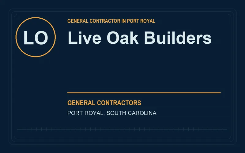 Live Oak Builders in Port Royal, South Carolina