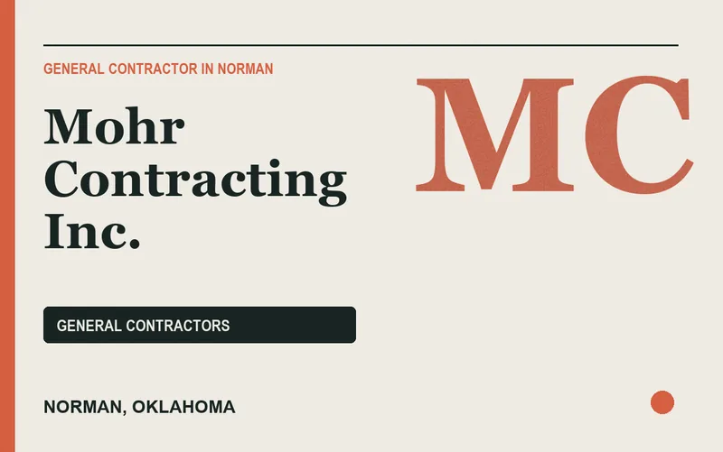 Mohr Contracting Inc. in Norman, Oklahoma