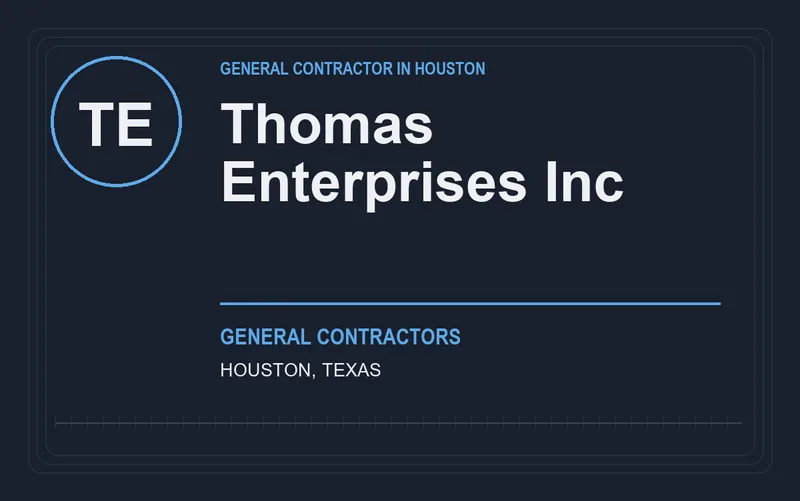 Thomas Enterprises Inc in Houston, Texas