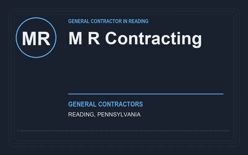 M R Contracting in Reading, Pennsylvania