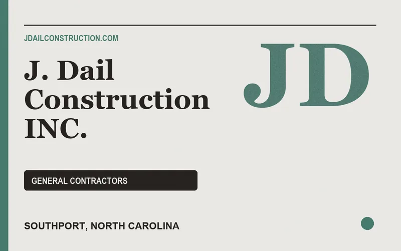 J. Dail Construction INC. in Southport, North Carolina