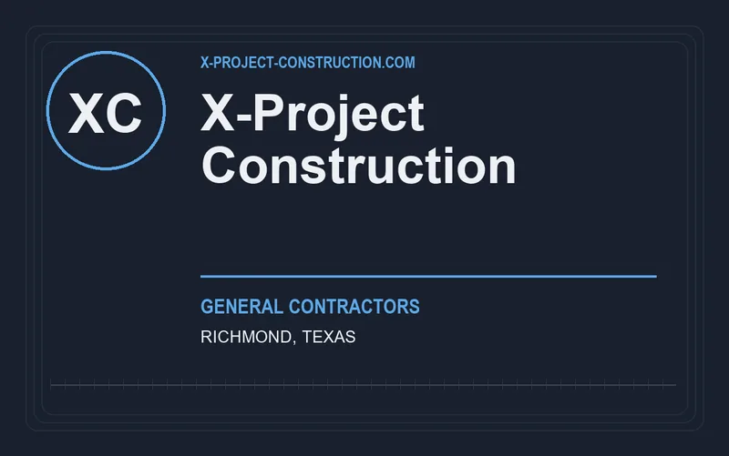 X-Project Construction in Richmond, Texas