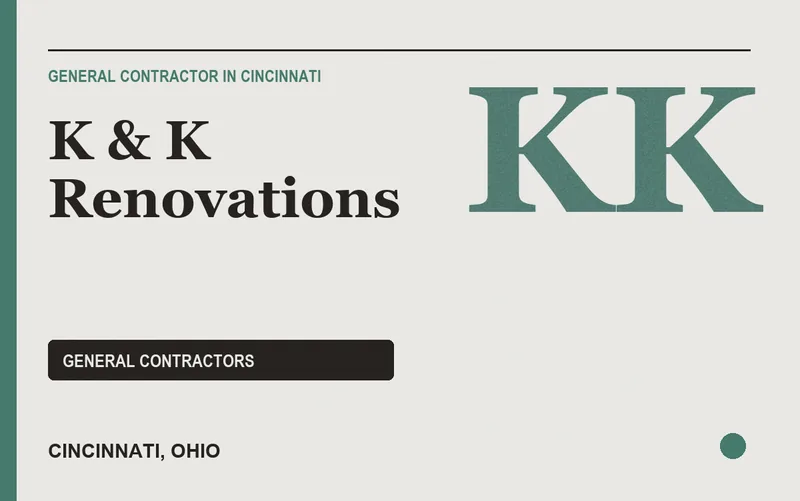K & K Renovations in Cincinnati, Ohio