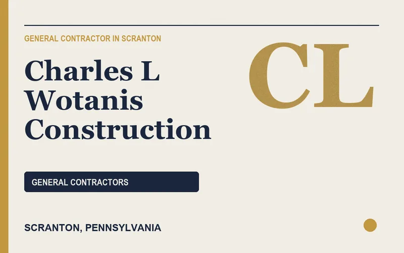 Charles L Wotanis Construction in Scranton, Pennsylvania