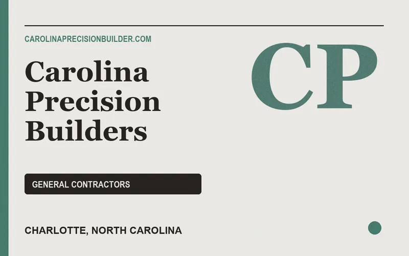 Carolina Precision Builders in Charlotte, North Carolina