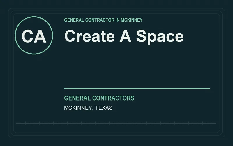 Create A Space in McKinney, Texas