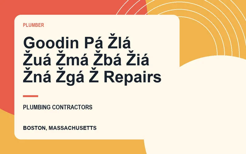 Goodin Pá Žlá Žuá Žmá Žbá Žiá Žná Žgá Ž Repairs in Boston, Massachusetts
