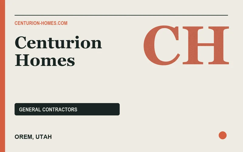 Centurion Homes in Orem, Utah