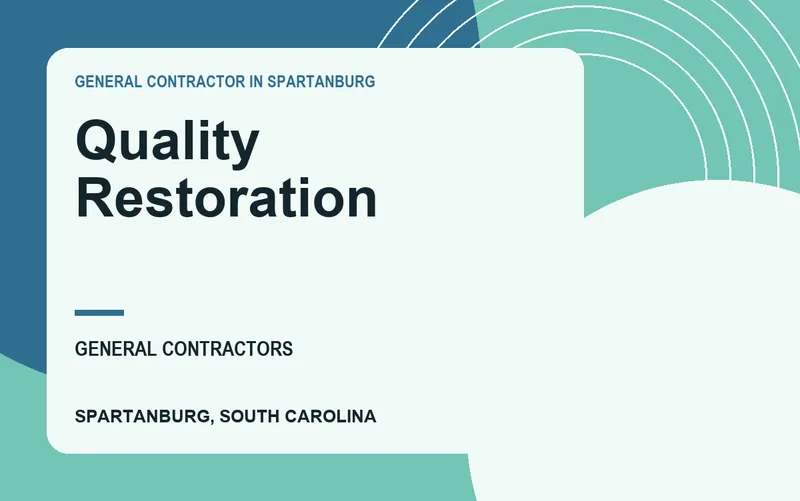 Quality Restoration in Spartanburg, South Carolina