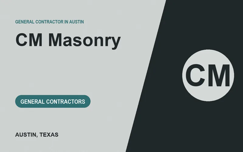 CM Masonry in Austin, Texas