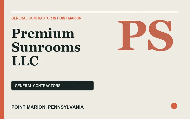 Premium Sunrooms LLC in Point Marion, Pennsylvania