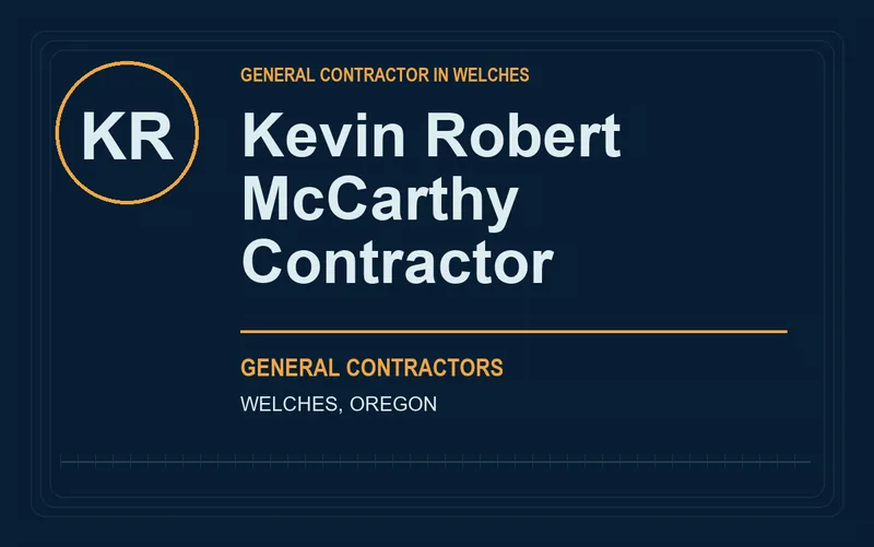 Kevin Robert McCarthy Contractor in Welches, Oregon
