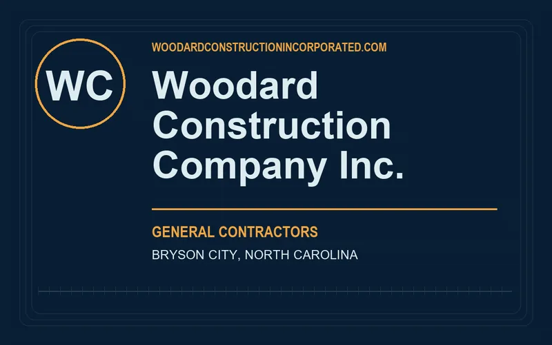 Woodard Construction Company Inc. in Bryson City, North Carolina