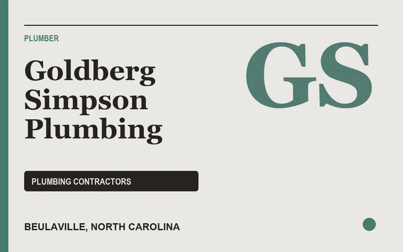 Goldberg Simpson Plumbing in Beulaville, North Carolina