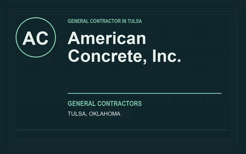 American Concrete, Inc. in Tulsa, Oklahoma