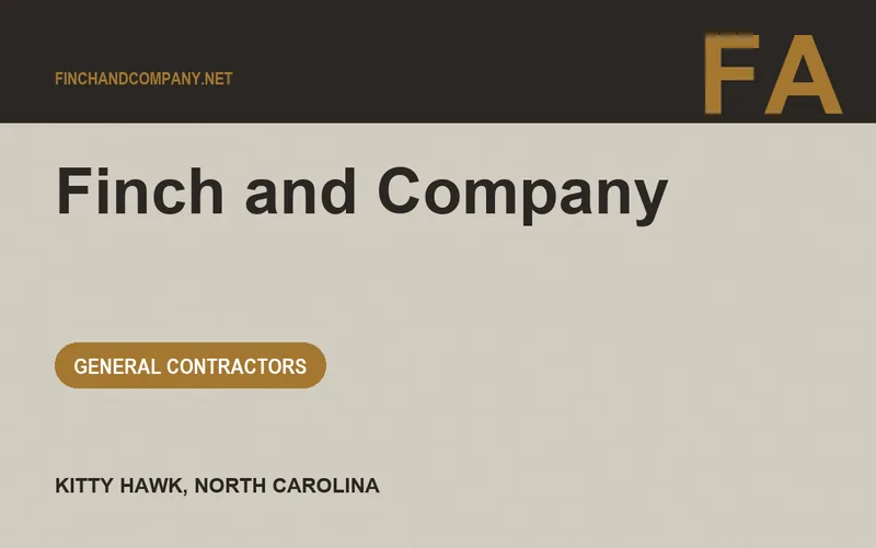 Finch and Company in Kitty Hawk, North Carolina