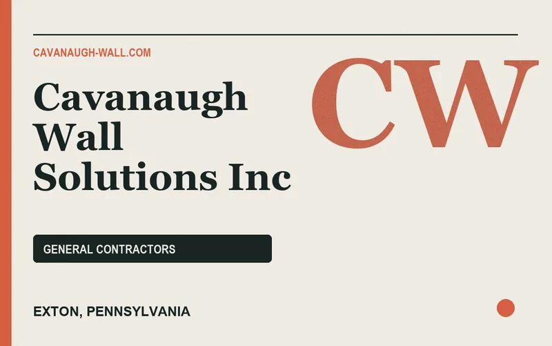 Cavanaugh Wall Solutions Inc in Exton, Pennsylvania