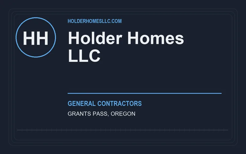 Holder Homes LLC in Grants Pass, Oregon