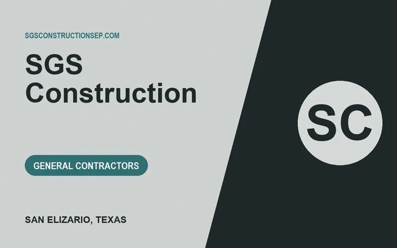 SGS Construction in San Elizario, Texas
